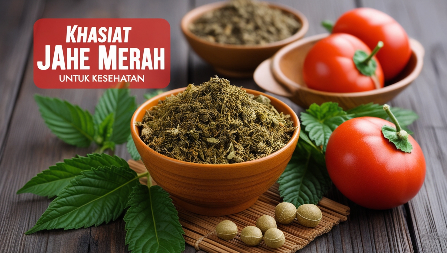 Mengenal Khasiat dan Manfaat Jahe Merah: Tanaman Herbal Penguat Imun dan Solusi Kesehatan